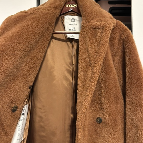 Aritiza, Babaton Townsend Classic Oversized Double Breasted, Size2 in LightBrown - Picture 6 of 8